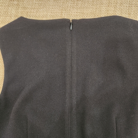 Calvin Klein Women’s 8 Jumpsuit‎ Black V Neck Wide Leg Sleeveless Belted NWOT - Picture 7 of 9